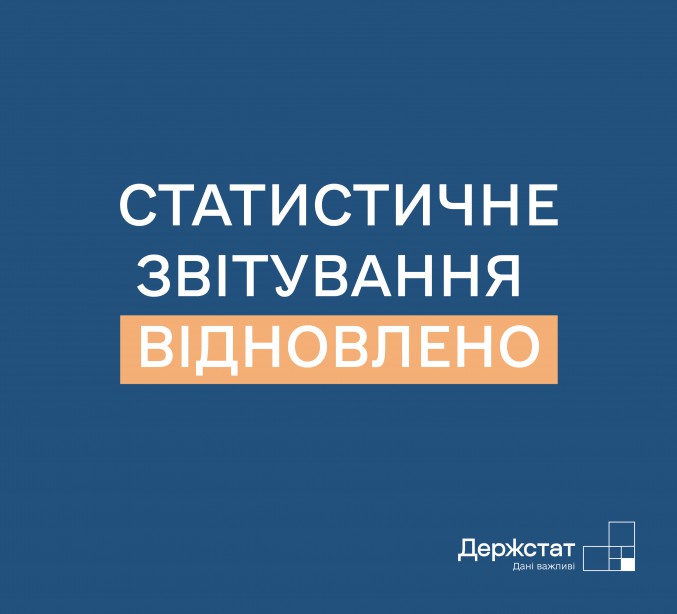 Поновлюється обов’язкове подання державної статистичної та фінансової звітності респондентами